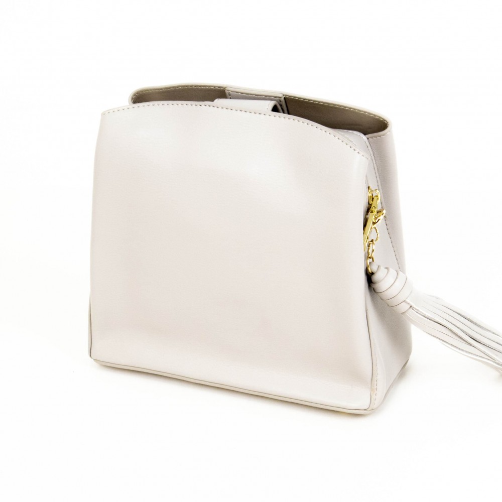Дамска чанта модел PV2860 цвят светлосив