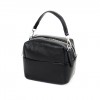 Черна дамска чанта от естествена кожа PAULA VENTI модел PV7316 