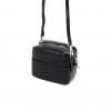 Черна дамска чанта от естествена кожа PAULA VENTI модел PV7316 