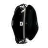 Красива дамска чанта модел NOTTE с дълга дръжка от италианска естествена кожа цвят черен