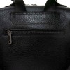 Луксозна малка дамска раничка дамска чанта 2 в 1 от естествена кожа ENZO NORI модел SEONA цвят черен