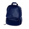 Класическа дамска раница дамска чанта 2 в 1 естествена кожа PAULA VENTI модел 6091 цвят син