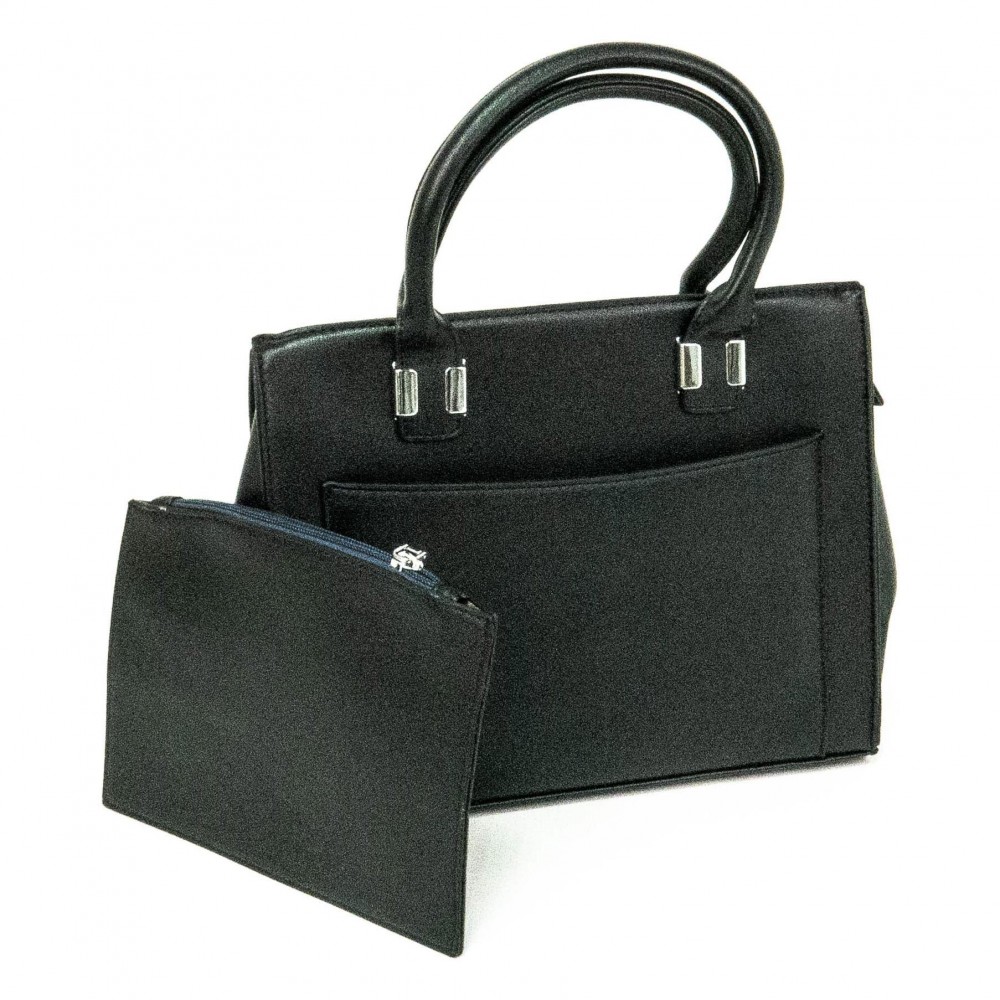Дамска чанта PAULA VENTI модел PV128 цвят черен