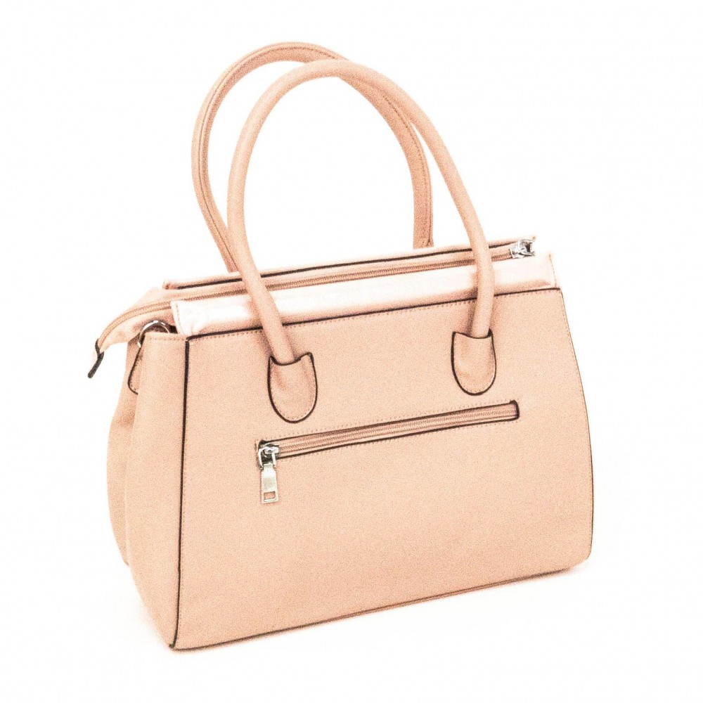 Дамска чанта модел PV528 цвят светло розов