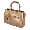 Модерна чанта от висококачествена еко кожа PAULA VENTI модел PVD6579 цвят бронз