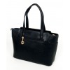 Изискана дамска чанта от висококачествена еко кожа PAULA VENTI модел PVD3912 цвят черен