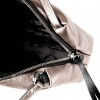 Луксозна дамска чанта на италианската марка GIUDI от естествена кожа модел VERGE цвят бронз 