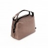 Луксозна дамска чанта на италианската марка GIUDI от естествена кожа модел VERGE цвят бронз 