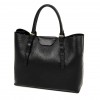 Луксозна дамска чанта на италианската марка GIUDI от естествена кожа модел Classique цвят черен 