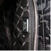 Луксозна дамска чанта на италианската марка GIUDI от естествена кожа модел AURORA цвят черен 