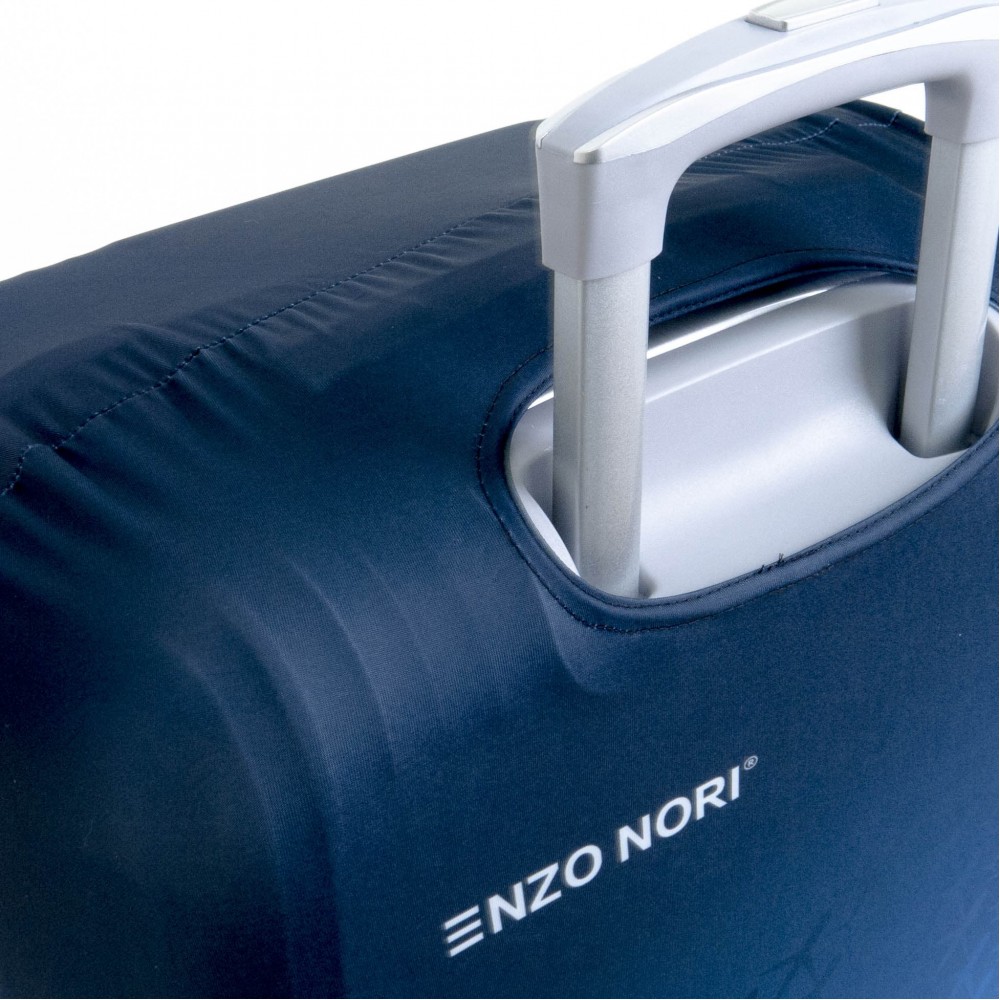 Калъф за куфар ENZO NORI модел WEB размер M еластичен текстил с отвори за дръжките на куфара
