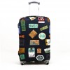 Калъф за куфар ENZO NORI модел NEVADA размер L еластичен текстил с отвори за дръжките на куфара