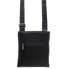 Изчистена мъжка чанта от висококачествена еко кожа ENZO NORI модел ENM603 цвят черен