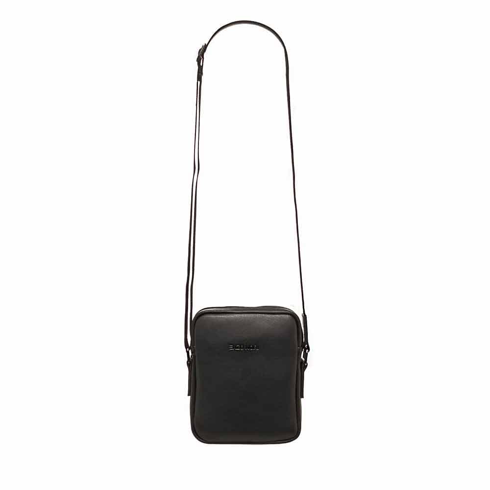 Модерна мъжка чанта от еко кожа ENZO NORI модел ENM988 черен