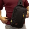 Мъжка чанта през рамо ENZO NORI модел TERO текстил черен