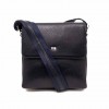 Мъжка чанта от естествена кожа елегантна изработка ENZO NORI модел MILANO син