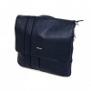 Луксозна мъжка чанта ЕNZO NORI изработена от 100% естествена кожа модел LINES син