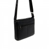 Удобна мъжка бизнес чанта изработена от естествена кожа ЕNZO NORI модел CHAMBERS цвят черен