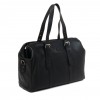 Стилна мъжка пътна чанта ЕNZO NORI изработена от 100% естествена кожа модел TRAIL цвят черен