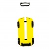 Жълт детски куфар спортна кола с две закопчалки от полипропилен изключително лек от ENZO NORI модел TURBO 
