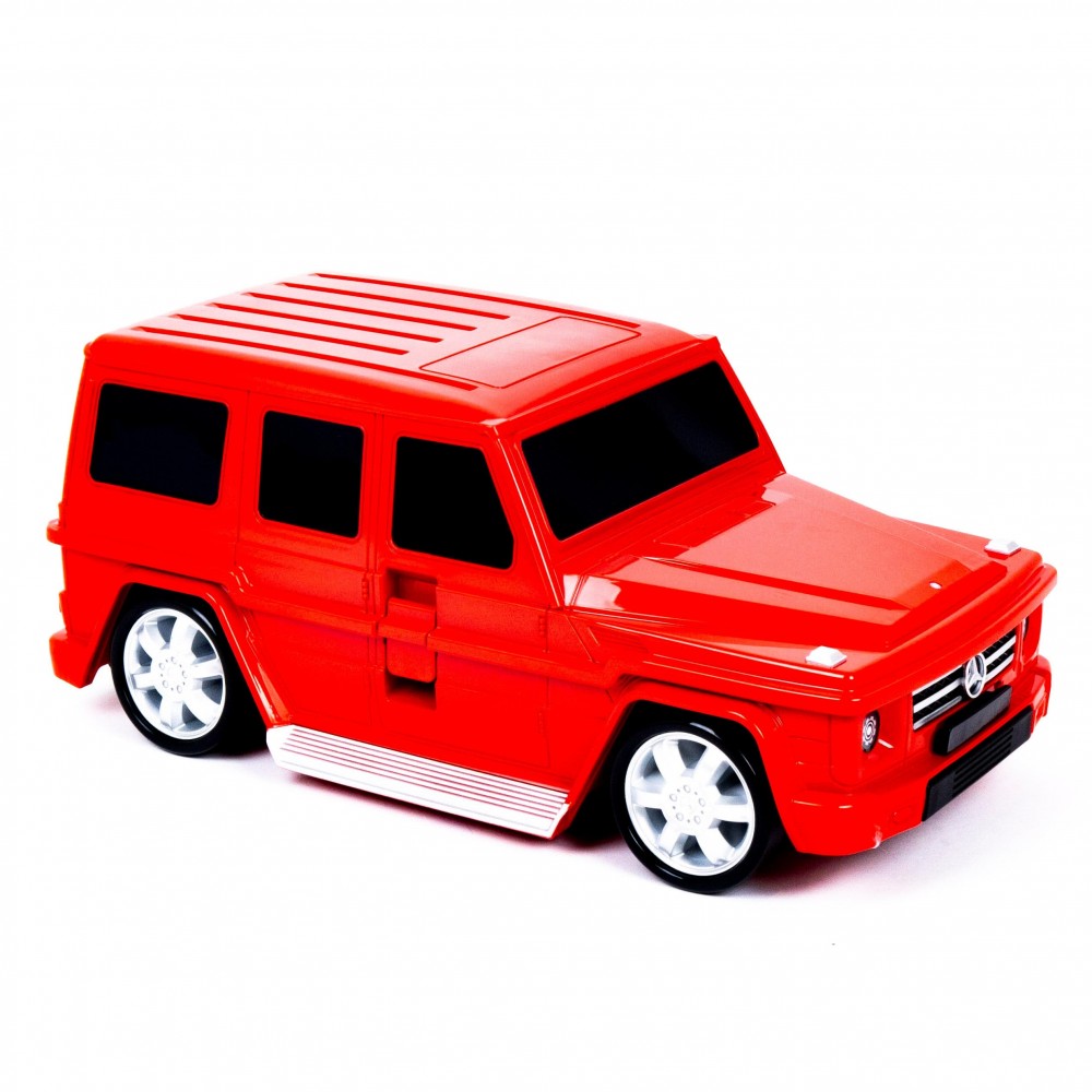 Детски куфар ENZO NORI модел ROAD полипропилен червен