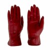 Дамски ръкавици от естествена кожа PAULA VENTI модел PVG1031.2 цвят бордо