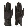 Актуални дамски ръкавици от естествена кожа PAULA VENTI модел PVG1041.1 цвят черен