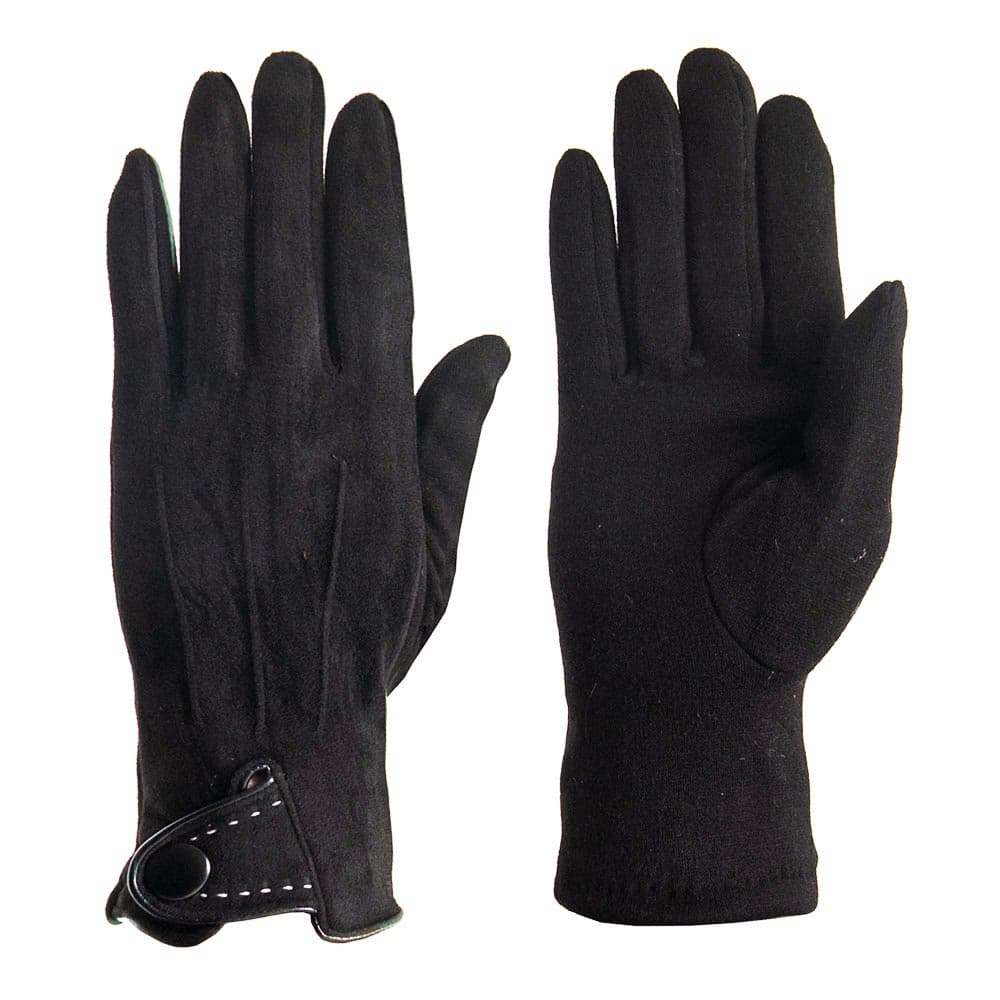 Дамски ръкавици от висококачествен текстил PAULA VENTI модел PVG0002.1 черен