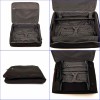 Сгъваем куфар ENZO NORI от текстил за ръчен багаж модел FOLD 53 см за ръчен багаж черен