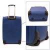 Сгъващ се куфар от текстил ENZO NORI модел FOLD 63 см с две колелца син