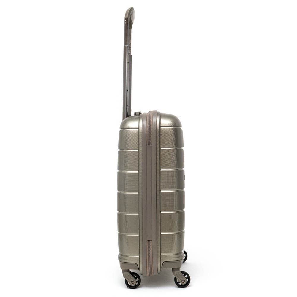 Модел LINES 55 см куфар за ръчен багаж в златен цвят от полипропилен ENZO NORI  