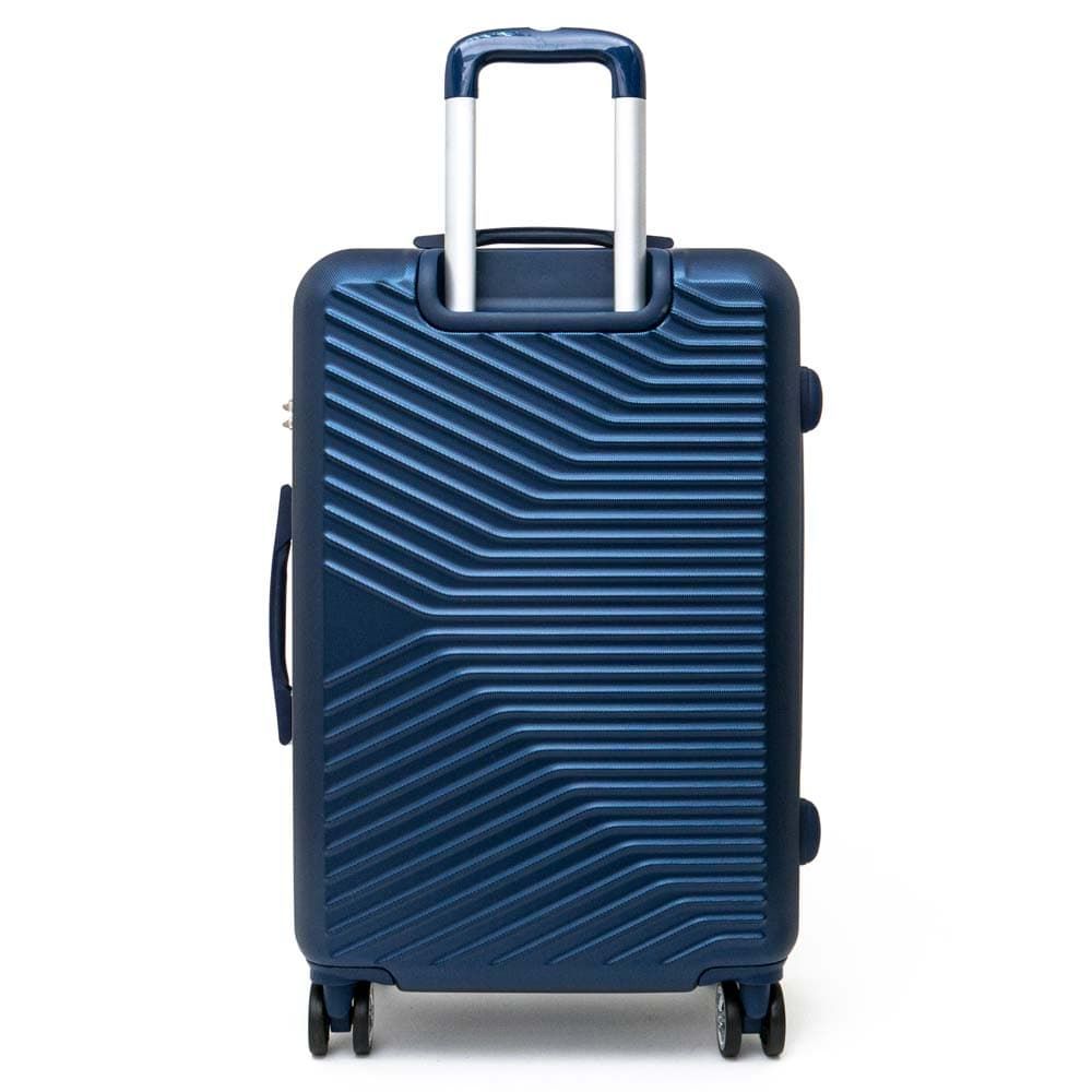 Здрав куфар с TSA заключване ENZO NORI модел TOROS 66 см спинер от ABS цвят син