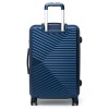 Три броя куфари комплект от ABS ENZO NORI модел TOROS цвят син с TSA заключване