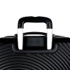 Твърд куфар марка ENZO NORI модел SEA 65 см спинер от ABS с TSA заключване цвят черен
