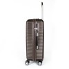 Твърд куфар марка ENZO NORI модел SEA комплект от 3 размера 100% ABS цвят кафяв