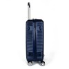 Куфар от ABS с TSA заключващ мехнаизъм ENZO NORI модел SEA 75 см с 4 колелца цвят син