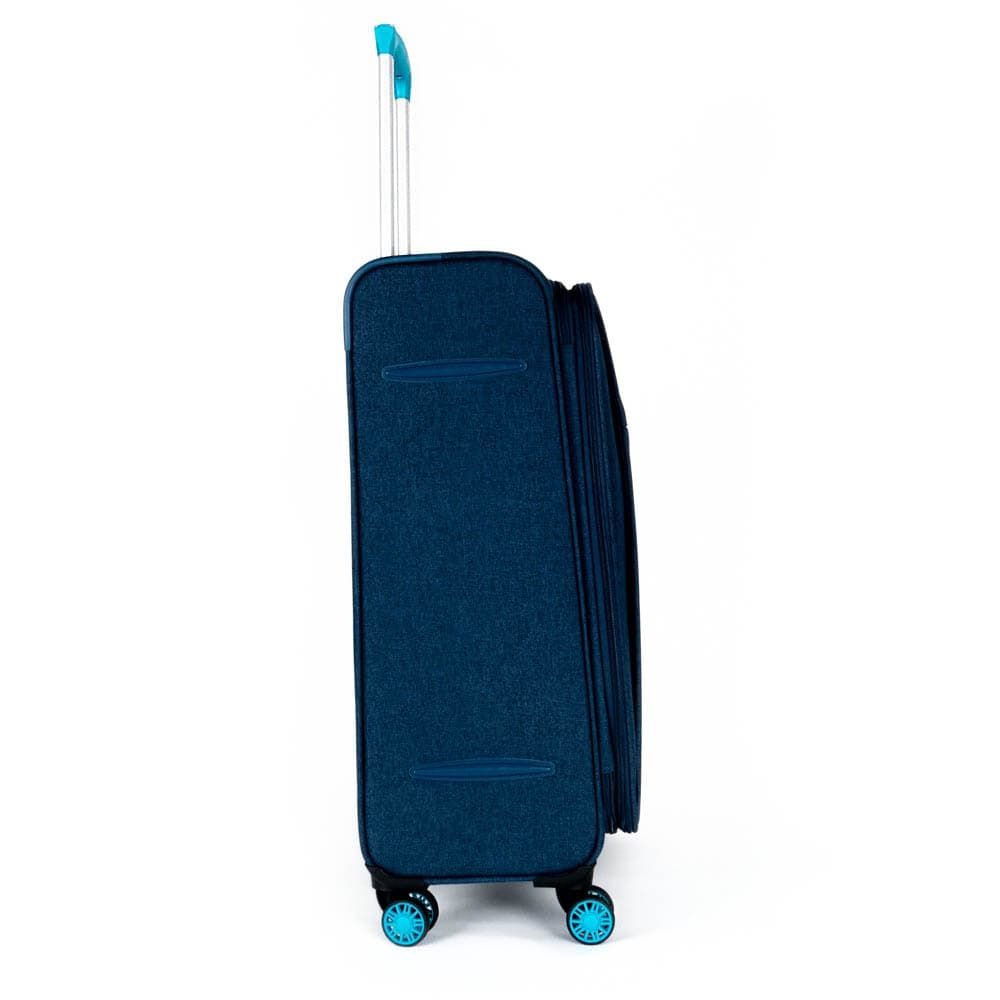 Куфар ENZO NORI модел SOFT 66 см текстил син