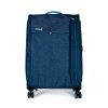 Голям куфар ENZO NORI модел SOFT 77 см текстил син