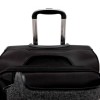 Малък куфар от висококачествен текстил ENZO NORI модел INDIGO 55 см за ръчен багаж сив