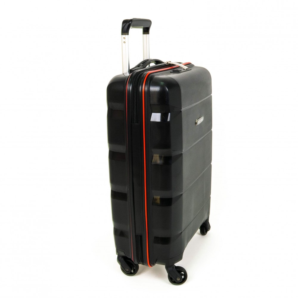 Куфар ENZO NORI модел ASTRO-B 55 см за ръчен багаж цикламен полипропилен