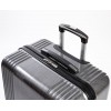 Куфар ENZO NORI модел SILVER комплект от 3 размера сив поликарбонат с ABS
