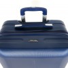 Лек куфар от ABS марка ENZO NORI модел SUMMER 55 см за ръчен багаж син