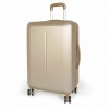 Твърд куфар от ABS с TSA код марка ENZO NORI модел SUMMER 75 см златен спинер
