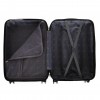 Олекотен куфар за ръчен багаж в черен цвят от ABS марка ENZO NORI модел SUMMER 55 см 