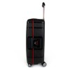 Луксозен твърд куфар от полипропилен ENZO NORI модел PRIME комплект от 3 размера цвят черен