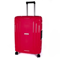 Куфар ENZO NORI модел PRIME 64 см червен полипропилен