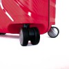 Голям куфар ENZO NORI модел PRIME 74 см червен полипропилен