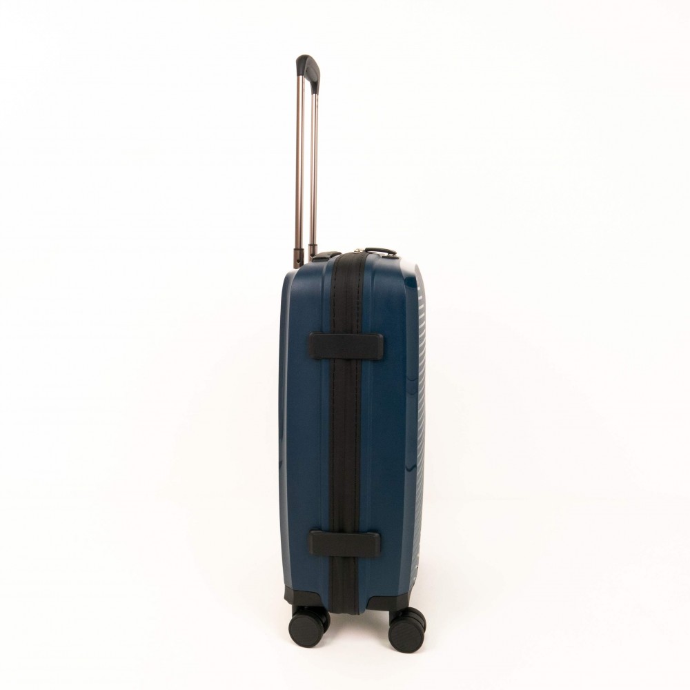 Куфар ENZO NORI модел AERO 55 см за ръчен багаж полипропилен цикламен непромокаем