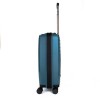 Малък куфар за ръчен багаж  ENZO NORI модел AERO 55 см полипропилен син-зелен непромокаем