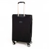 Комплект куфари от висококачествен текстил 3 броя ENZO NORI модел CLOUD черен